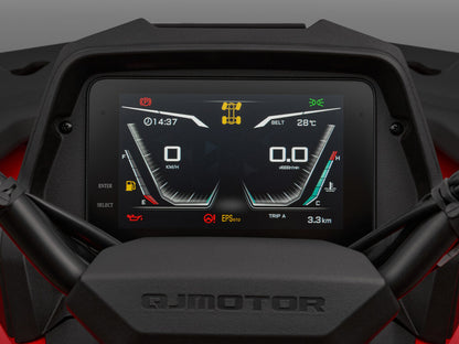 QJMOTOR SFA 600 PRO – wyświetlacz TFT
