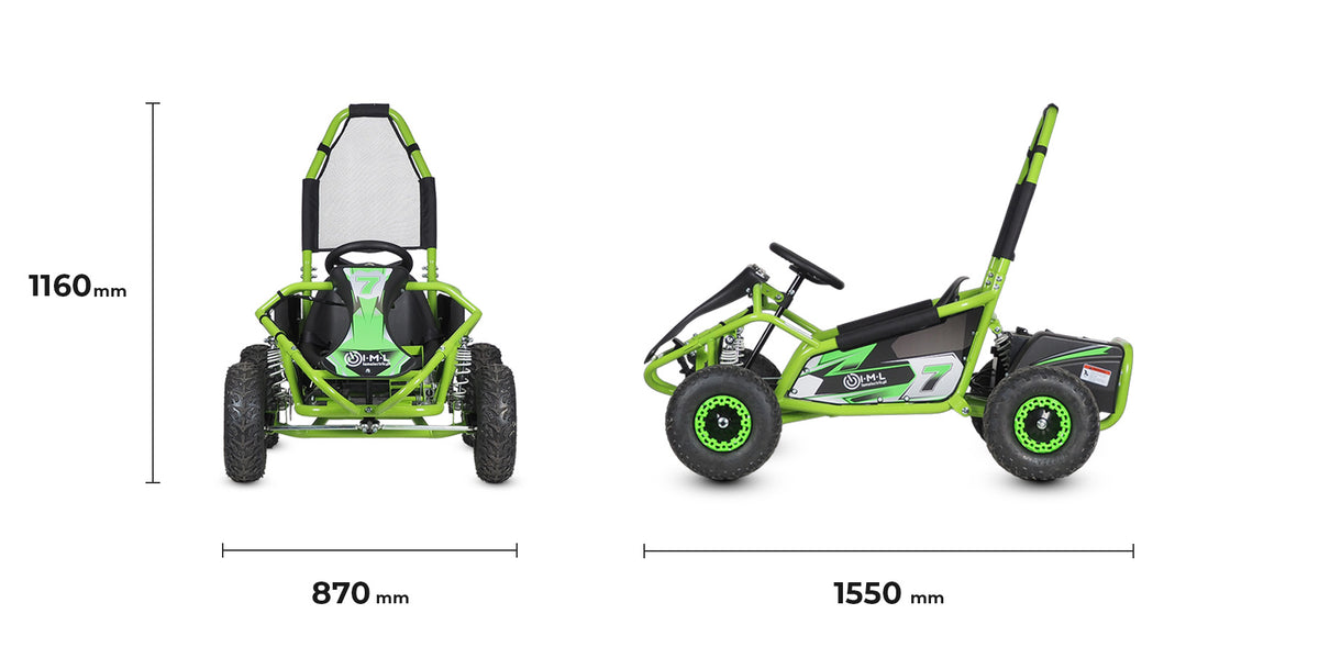Buggy elektryczne HP 8E dla dzieci