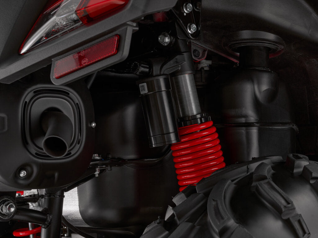 QJMOTOR SFA 600 PRO – układ zawieszenia